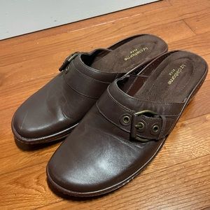 Liz Clairborne flex Sanibel leather upper shoe size 10 M